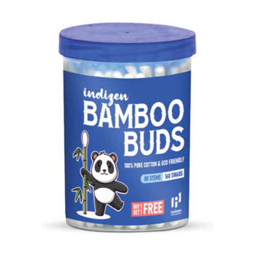 Bamboo Ear Buds - Color: White