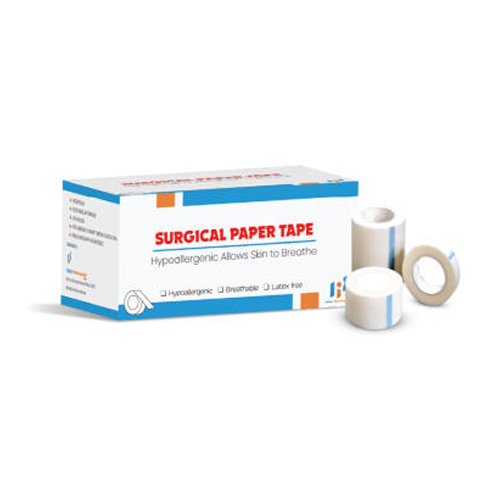 Surgical Paper Tape - Color: White