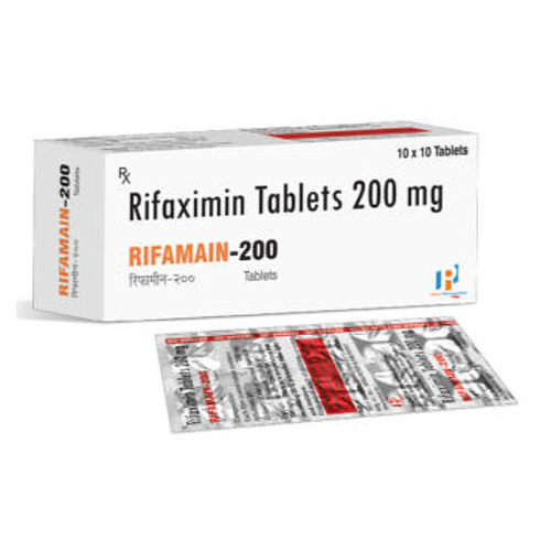 200mg रिफैक्सिमिन टैबलेट्स
