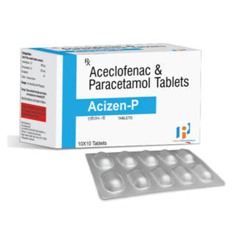 Aceclofenac And Paracetamol Tablets - Drug Type: General Medicines