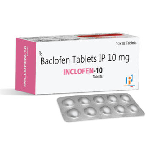 10Mg Baclof Tablets - Drug Type: General Medicines