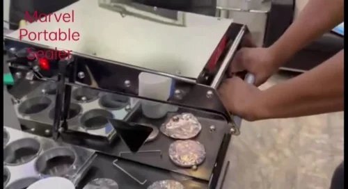 6 cups dahi packing machine