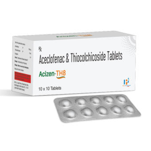 Aceclofenac And Thiocolchicoside Tablets - Drug Type: General Medicines