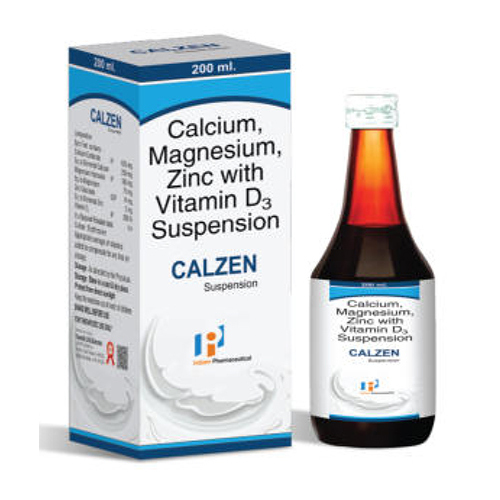 Calcium Magnesium Zinc With Vitamin D3 Suspension - Drug Type: General Medicines