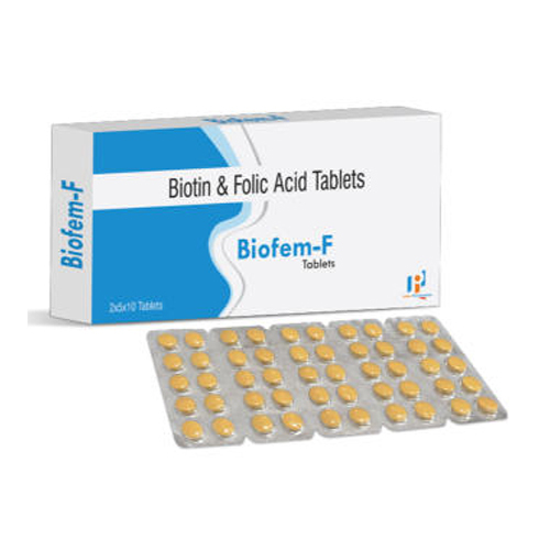 Biotin And Folic Acid Tablets - Drug Type: General Medicines