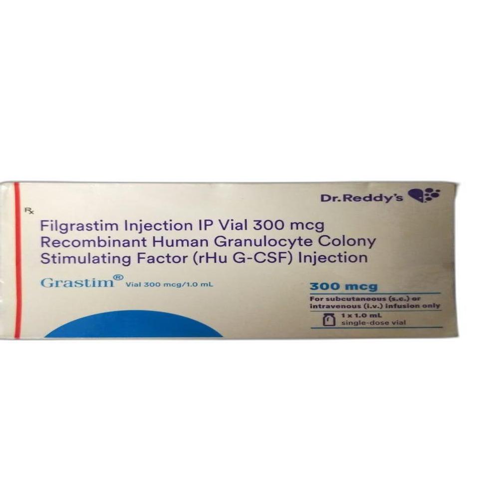 Grastim Vial Filgrastim 300 Mcg Injection - Origin: India