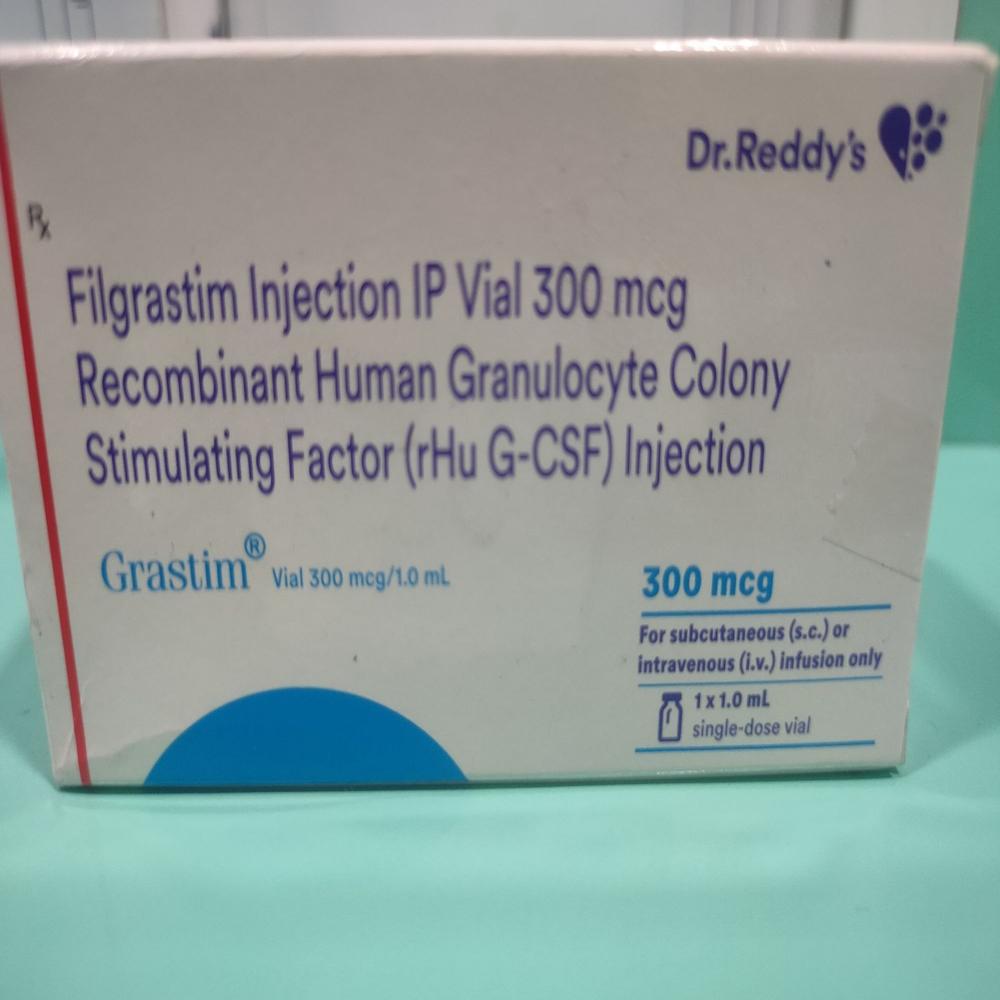 Grastim Vial Filgrastim 300 Mcg Injection - Origin: India