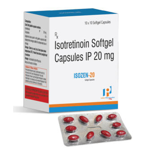 20Mg Isotretinoin Softgel Capsules Ip - Drug Type: General Medicines
