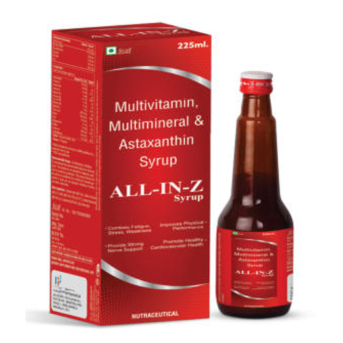 Multivitamin Multimineral And Astaxanthin Syrup - Drug Type: General Medicines