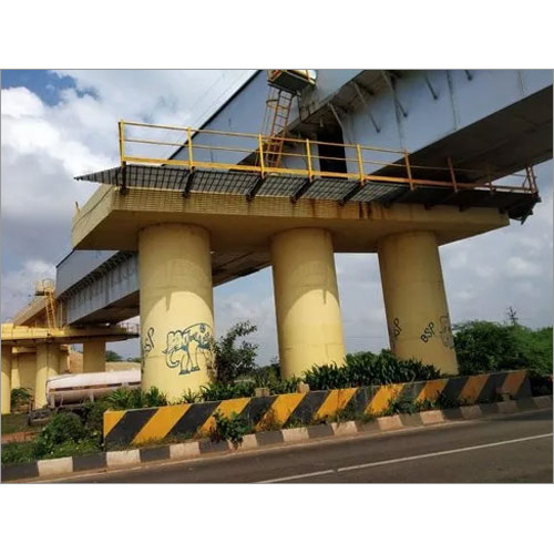 GRP Railway Bridge Handrail System