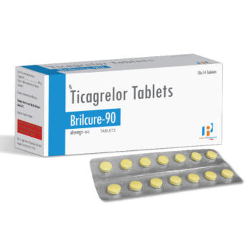 Ticagrelor Tablets - 90mg Dosage, Suitable for Adults, Packaged in 10*14 Strips | Effective Cardiovascular Health Management