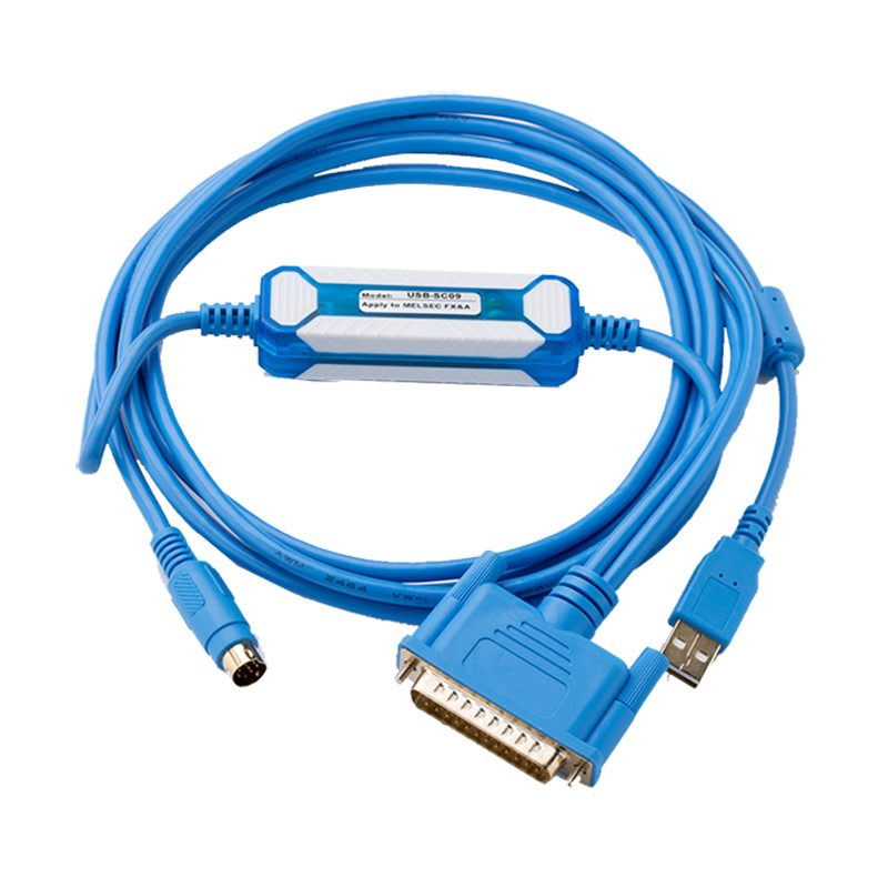 Usb Sc09 Programming Cable - Color: Blue