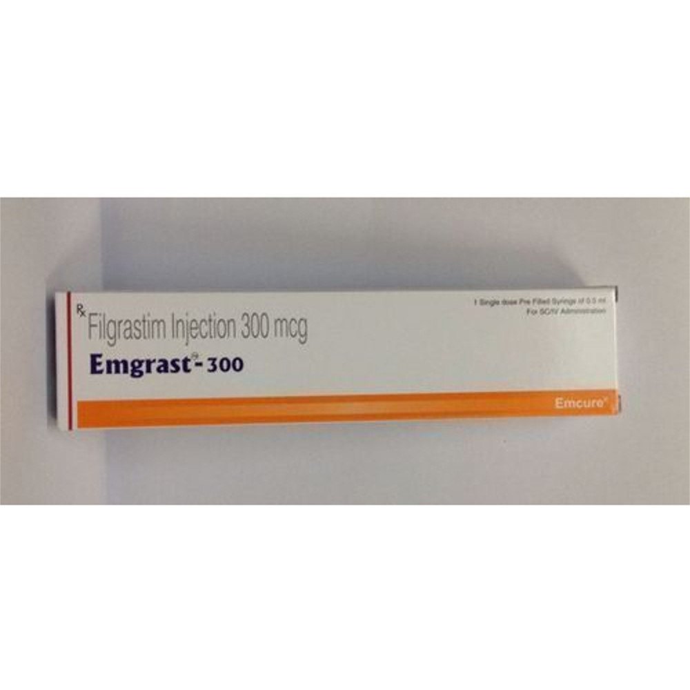 Emgrast (pfs) Filmgrastim 300 mg Injection