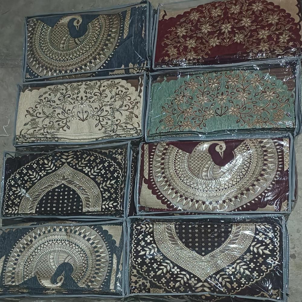Deisgner Velvet Laser Cut Sofa Covers