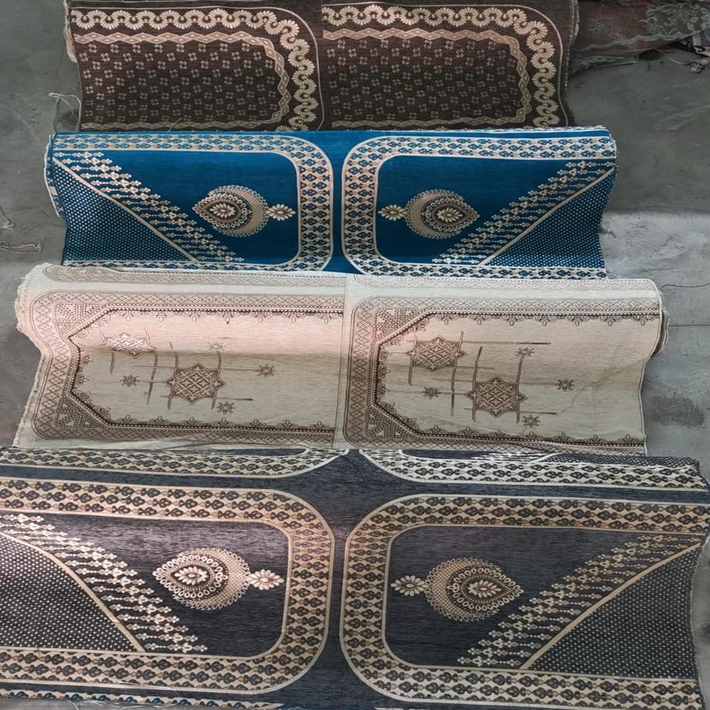 Deisgner Velvet Laser Cut Sofa Covers