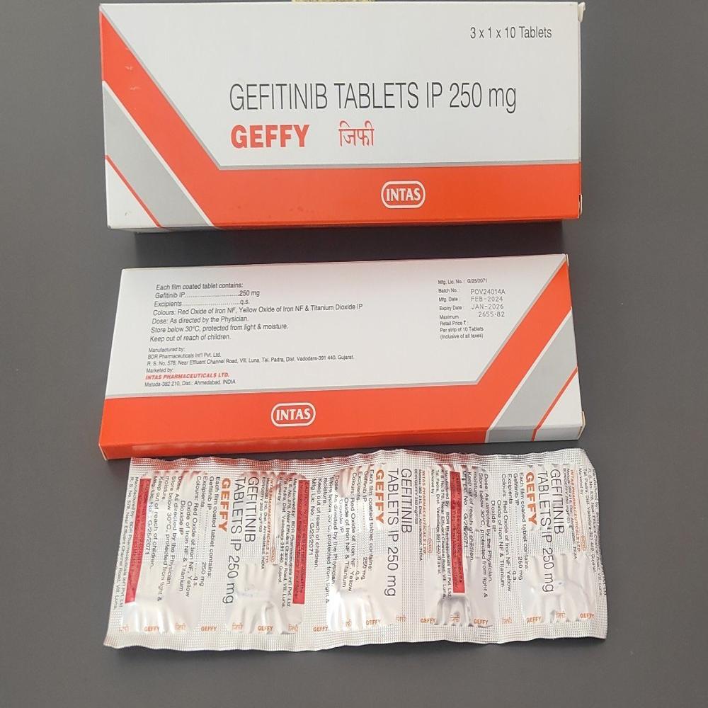 Geffy Gefitinib 250mg Tablet