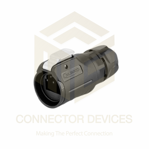 LP16-RJ45 Series RJ45 Male Plug IP67 Waterproof Ethernet Connector