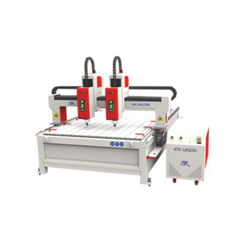 Double Head CNC Router Machine