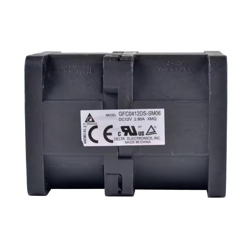 Delta Gfc0412ds-sm06 4cm 40mm Dual Motor Super High Speed Booster Cooling Fan 12v 2.80a For Computer Case Portable Multifunctional - Color: Black