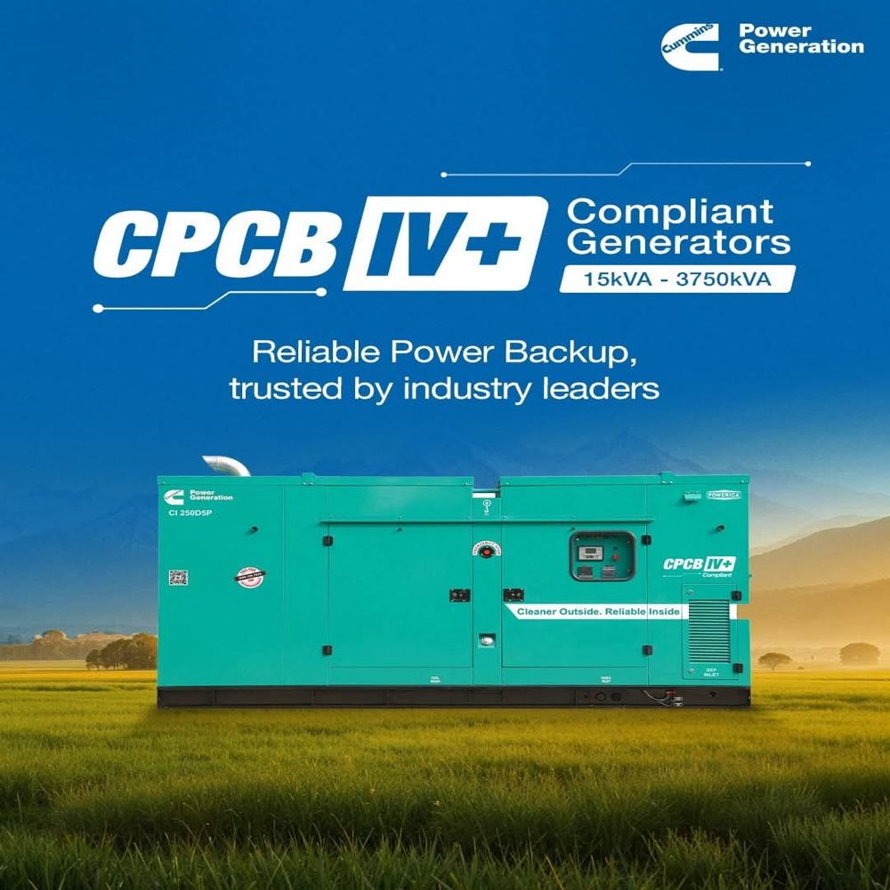 15 Kva Sudhir Cummins CPCB-IV Plus Compliance Genset