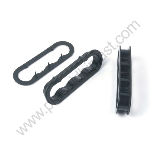 Plastic Foldable Laptop Table Handle - Color: Black | White