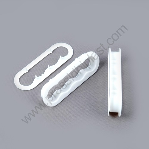 Plastic Foldable Laptop Table Handle - Color: Black | White