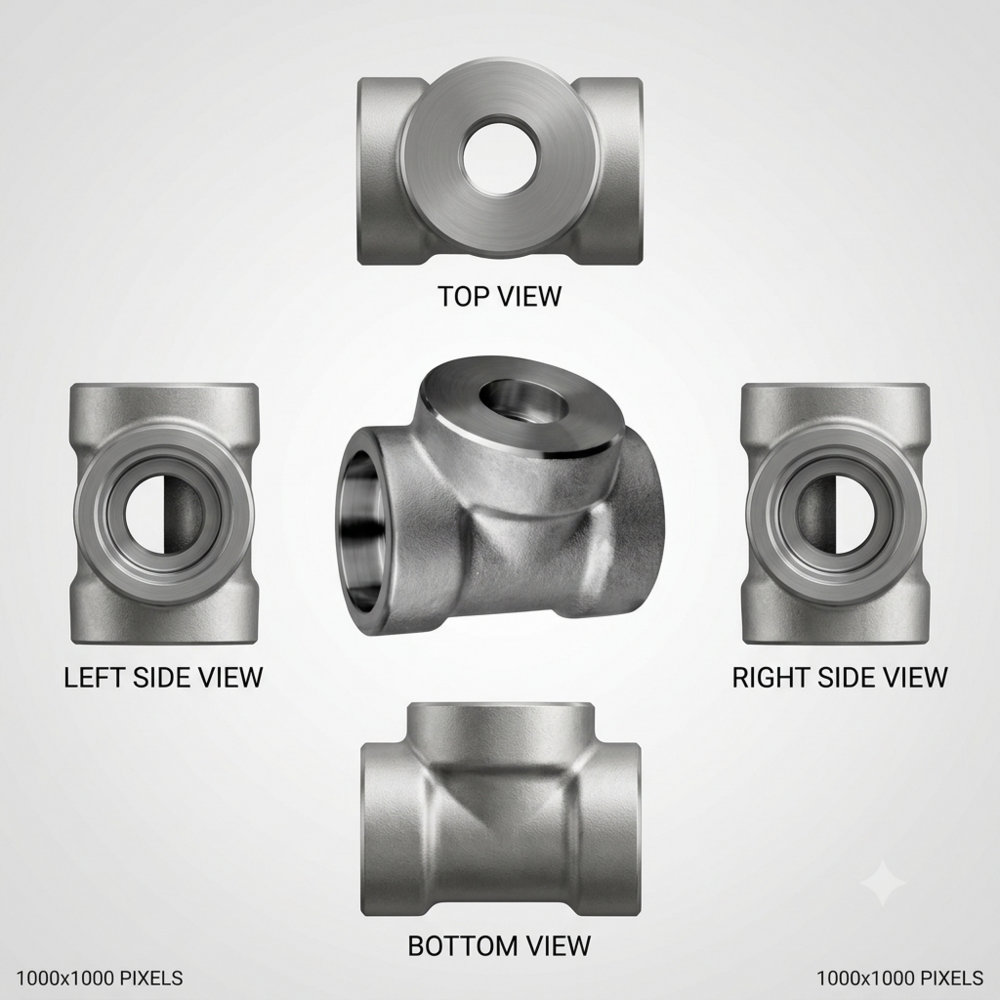 Forged Reducing Tee - Features: High Quality