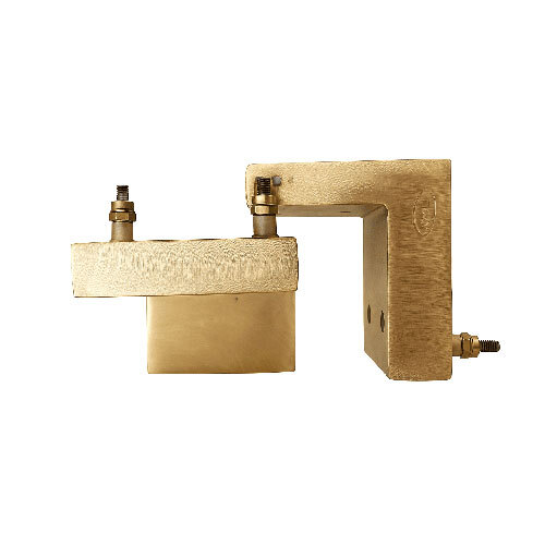 L Type Brass Casting Heater - Color: Golden