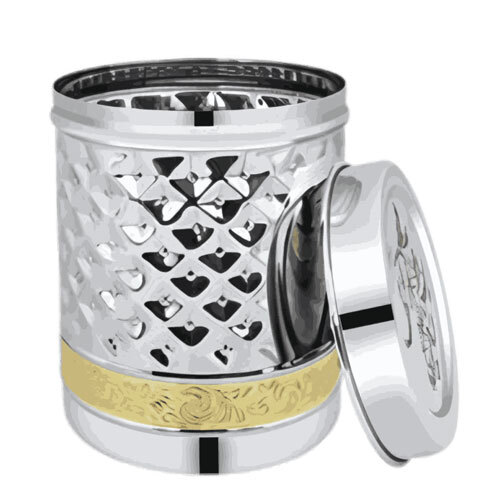 Stainless Steel Canister With Copper Strip - Coating Type: Teflon