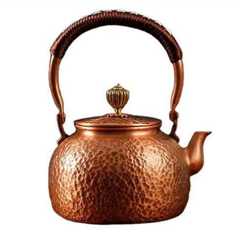Hammerd Solid Copper Tea Pot Kettle - Coating Type: Ceramic