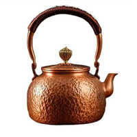Hammerd Solid Copper Tea Pot Kettle - Coating Type: Ceramic
