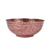 Handcrafted Copper Bowl - Coating Type: Ceramic