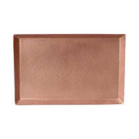 Handmade Copper Serving Tray - Coating Type: Ceramic