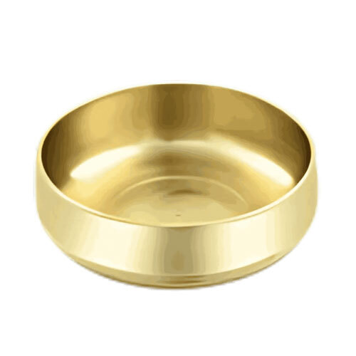 Bowl Made Of Brass For Serving Food - Coating Type: Ptfe-Free
