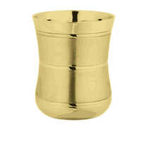 Brass Glass With Lining Design For Serving And Drinking