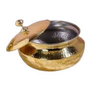 Brass Hammered Handi Capacity - Coating Type: Ptfe-free
