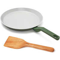 24cm Ceramic Non-Stick Frying Pan With 1 Spatula