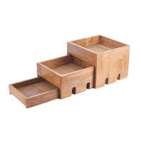 Premium Wooden Multipurpose Desk Organizer