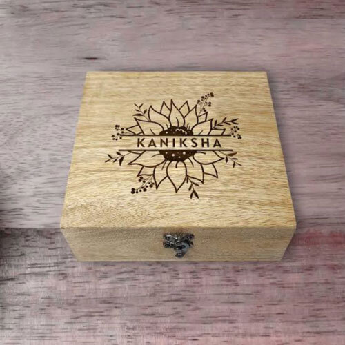 Wooden Box For Accessories - Design Type: Modern