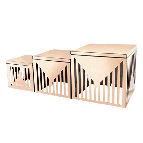Wooden Risers For Catering Purpose - Design Type: Modern