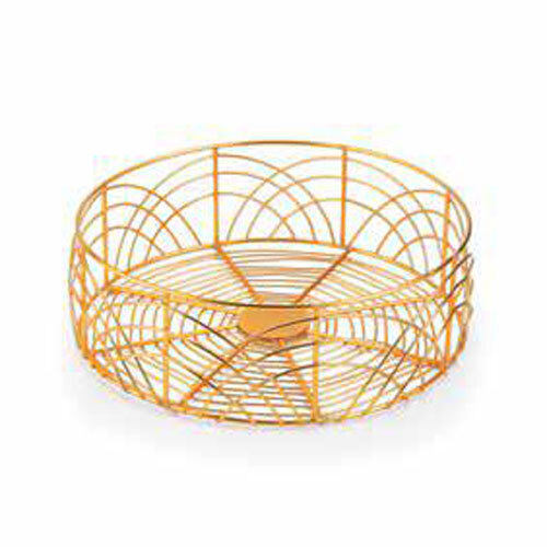 Bread Basket Round Wire With Ms Coating - Color: Various Available
