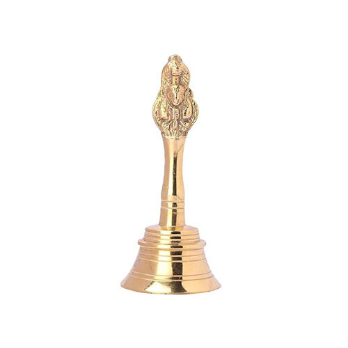 Pure Brass Pooja Bell For Mandir - Color: Various Available