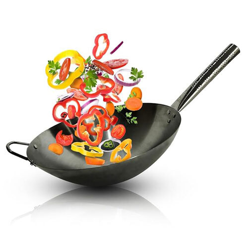 Chinese Wok For Stir-Frying - Features: High Quality