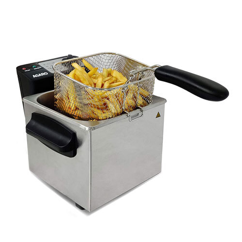 Deep Fryer With 2-Litre Capacity And 3 Temperature Settings - Features: High Quality