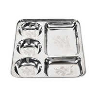 5 in 1 5 section thali Deluxe Dinner Plate