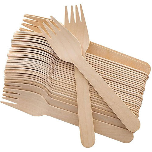 Disposable Wooden Forks For Hotels - Features: High Quality