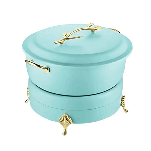 Elegant Aqua Blue Chafing Container