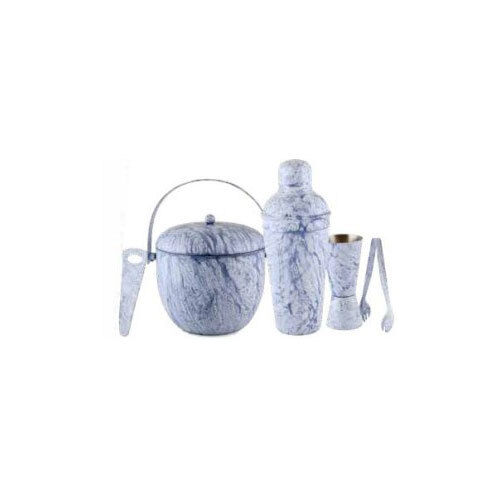 Elegant Marble Cocktail Bar Set Of 6 Pieces - Features: High Quality