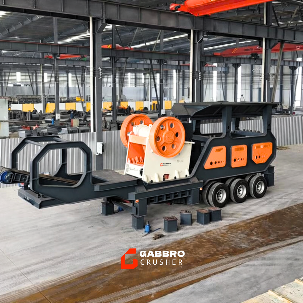 Wheel Mounted Crushing Plant 100-350Tph - Capacity: 150-350 T/Hr