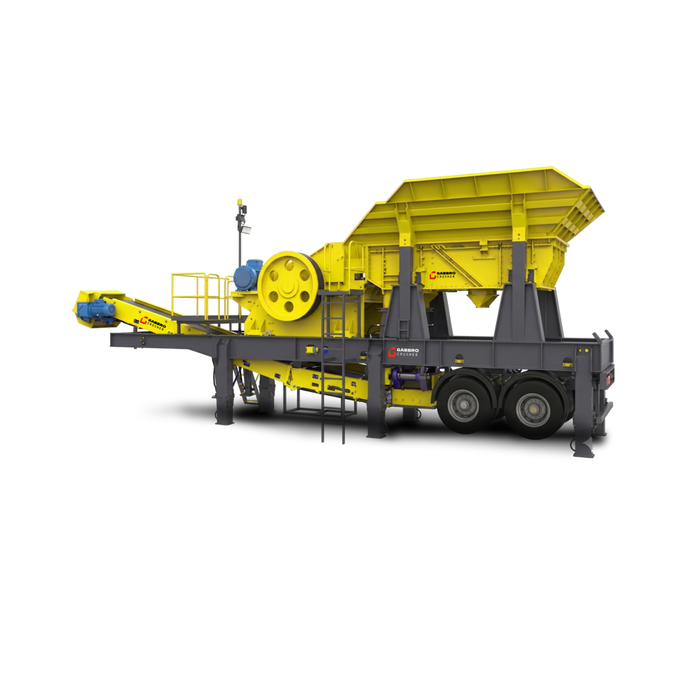 Wheel Mounted Crushing Plant 100-350Tph - Capacity: 150-350 T/Hr